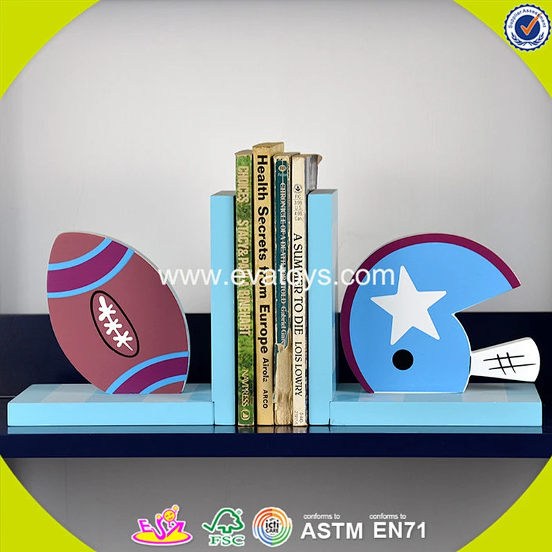 wholesale kids wooden cute bookends popular baby wooden cute bookends W08D061