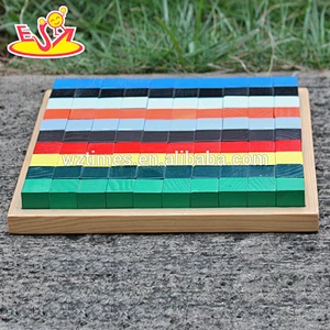 2018 Neues design kid holzspielsteine ​​beste verkauf kleinkinder holzspielsteine ​​top mode holzspielsteine ​​W14A181