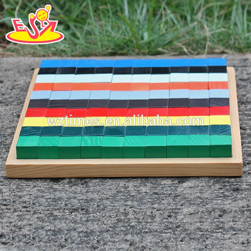 2018 Neues design kid holzspielsteine ​​beste verkauf kleinkinder holzspielsteine ​​top mode holzspielsteine ​​W14A181