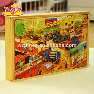 2018 Neues design holz puzzle spiel spielzeug pädagogisches holz puzzle spiel spielzeug kind holz puzzle spiel spielzeug W14C246