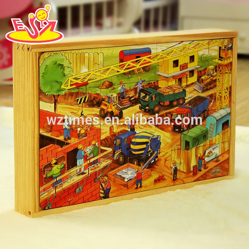 2018 Neues design holz puzzle spiel spielzeug pädagogisches holz puzzle spiel spielzeug kind holz puzzle spiel spielzeug W14C246