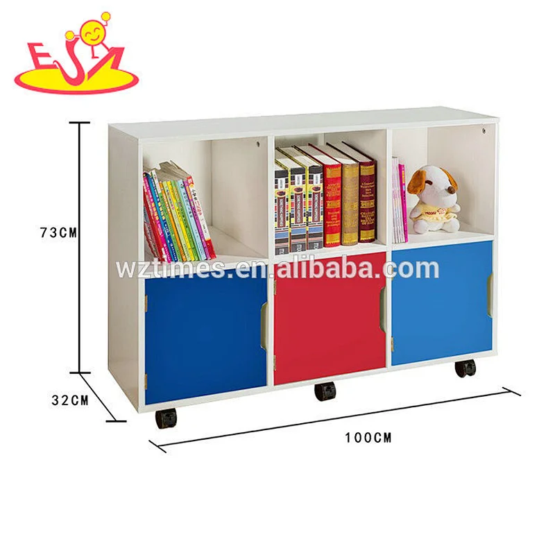 Wholesale homeware wooden kids storage bench for sale W08C235