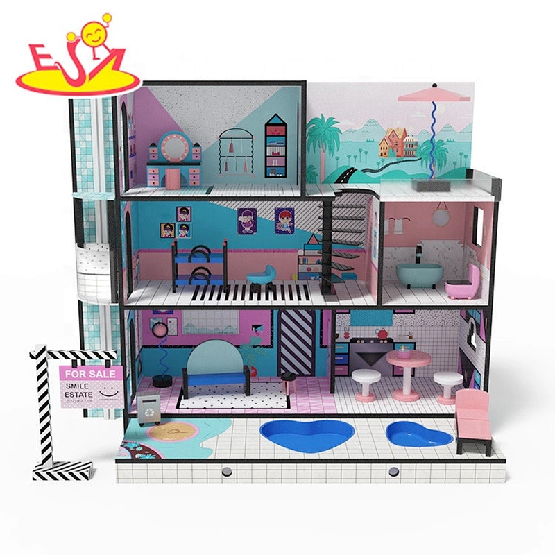 2018 großhandel kinder holzspielzeug puppenhaus schönes baby holzspielzeug puppenhaus beliebte kinder holzspielzeug puppenhaus