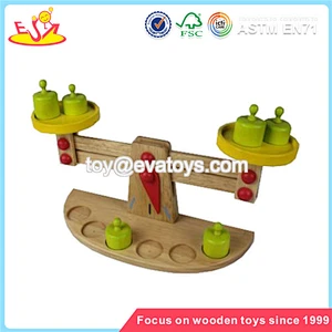 Wholesale most popular wooden balance game toy interesting kids wooden balance game toy W11F010
