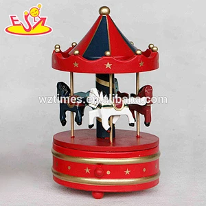 wholesale baby wooden music box for Christmas gift W07B008C