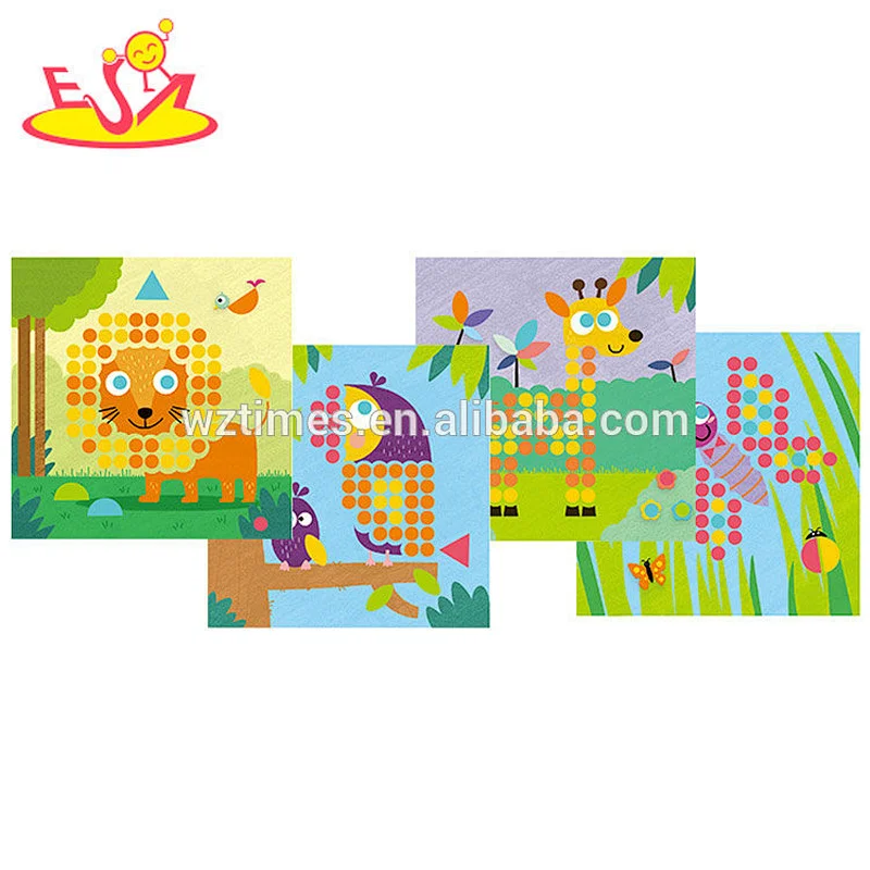 hottest educational wooden animal shaped puzzles as children W14D031