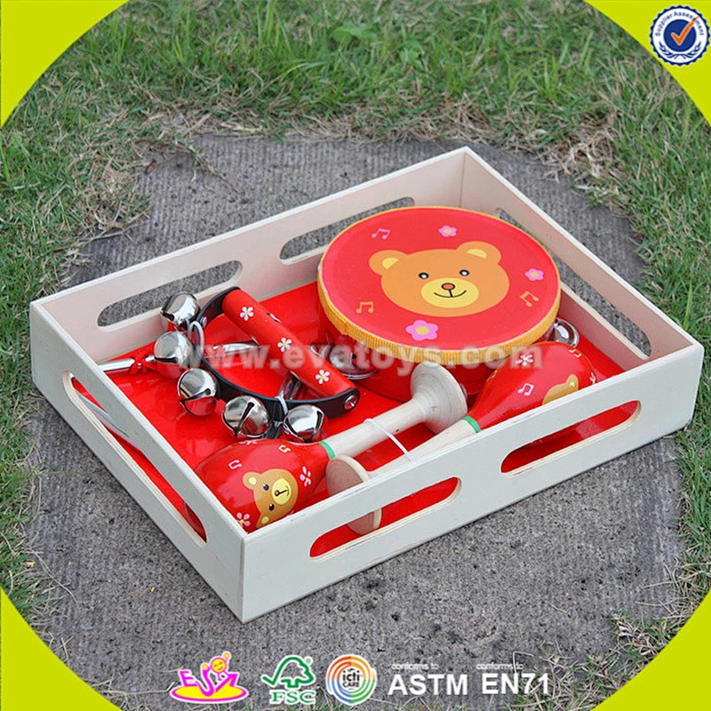 wholesale professional preschool wooden musical instrument toy for children W07A089