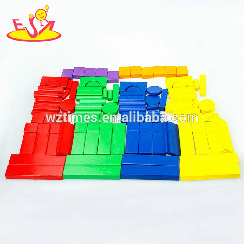 2018 wholesale kids wooden block toy fashion children wooden block toy for education W13A101