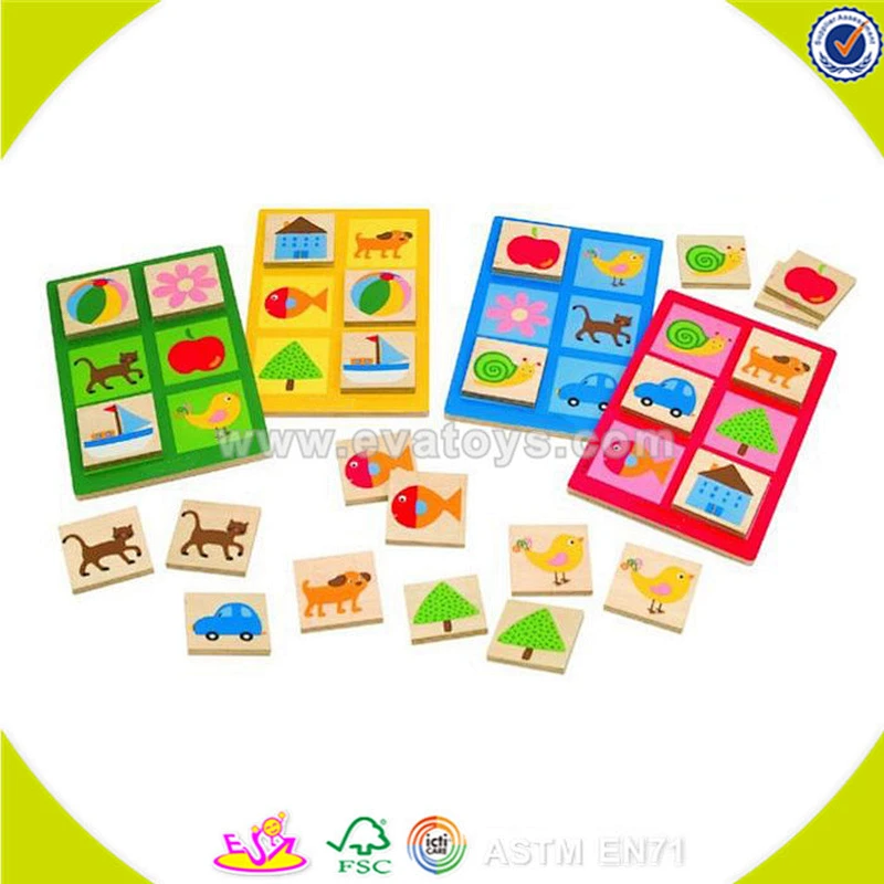 wholesale hot wooden picture puzzle toy top sale kids wooden picture puzzle educational baby wooden picture puzzle toy W14C231