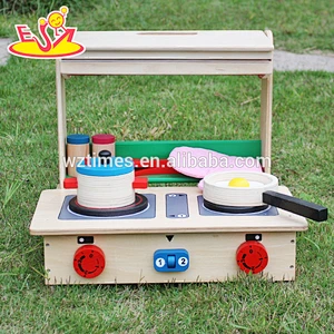 wholesale design europe style mini wooden table kitchen toy for children W10C177