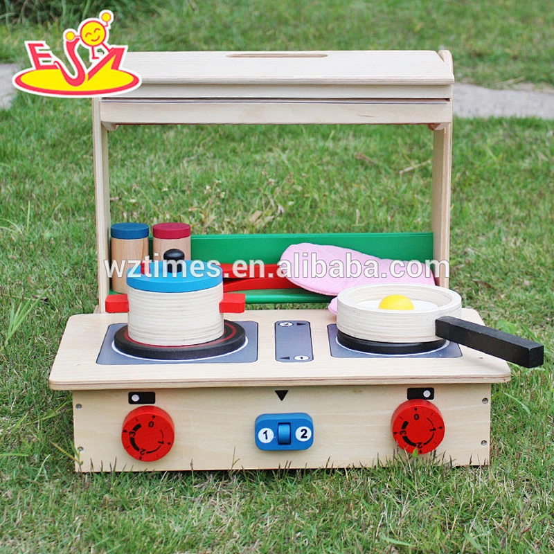 wholesale design europe style mini wooden table kitchen toy for children W10C177