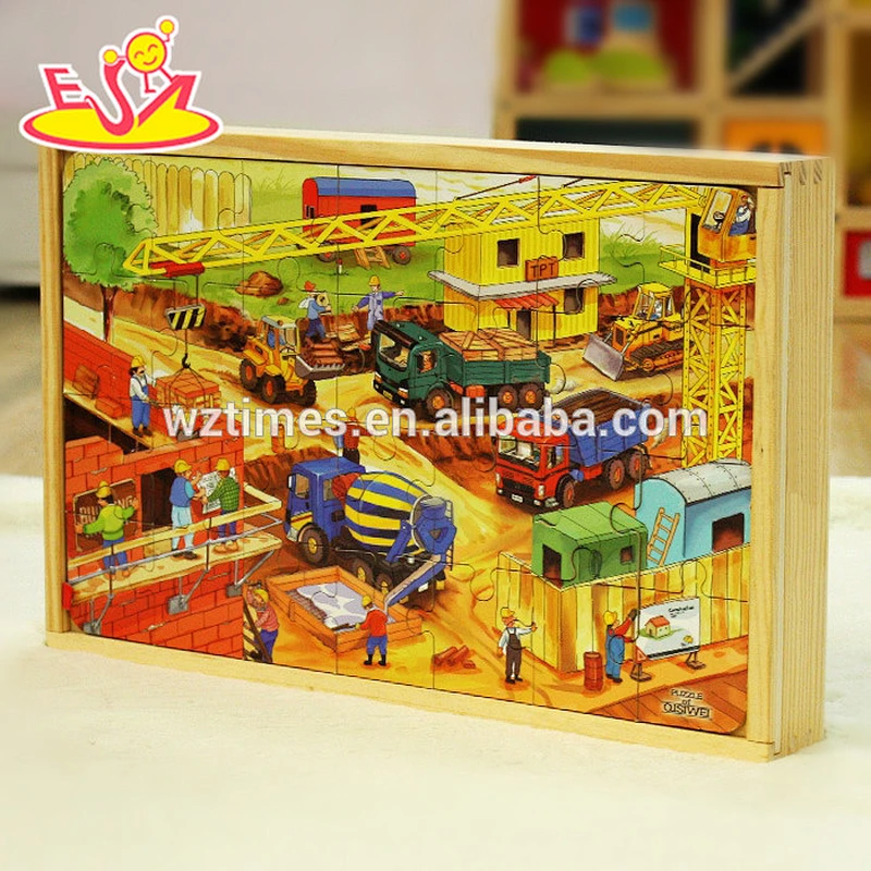2018 Neues design holz puzzle spiel spielzeug pädagogisches holz puzzle spiel spielzeug kind holz puzzle spiel spielzeug W14C246