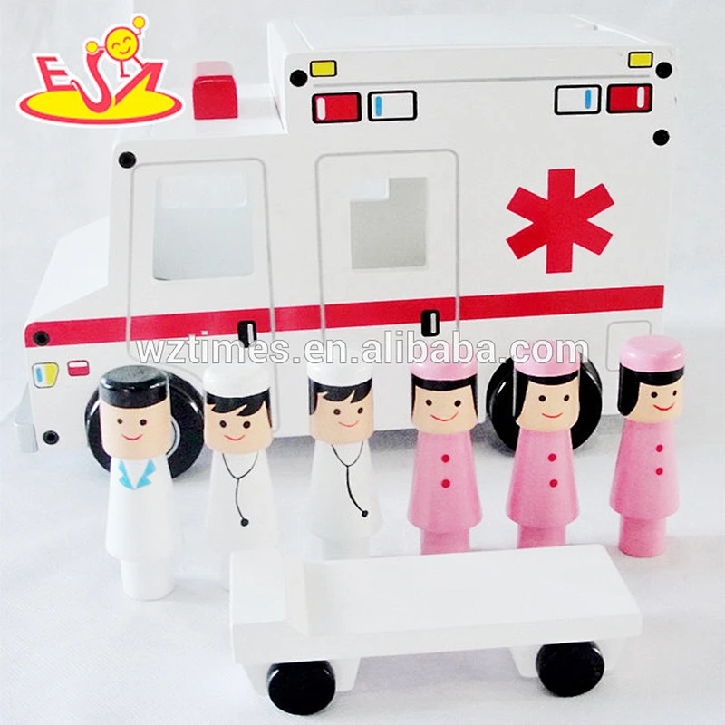 wholesale funny wooden toy trucks for toddlers W04A306