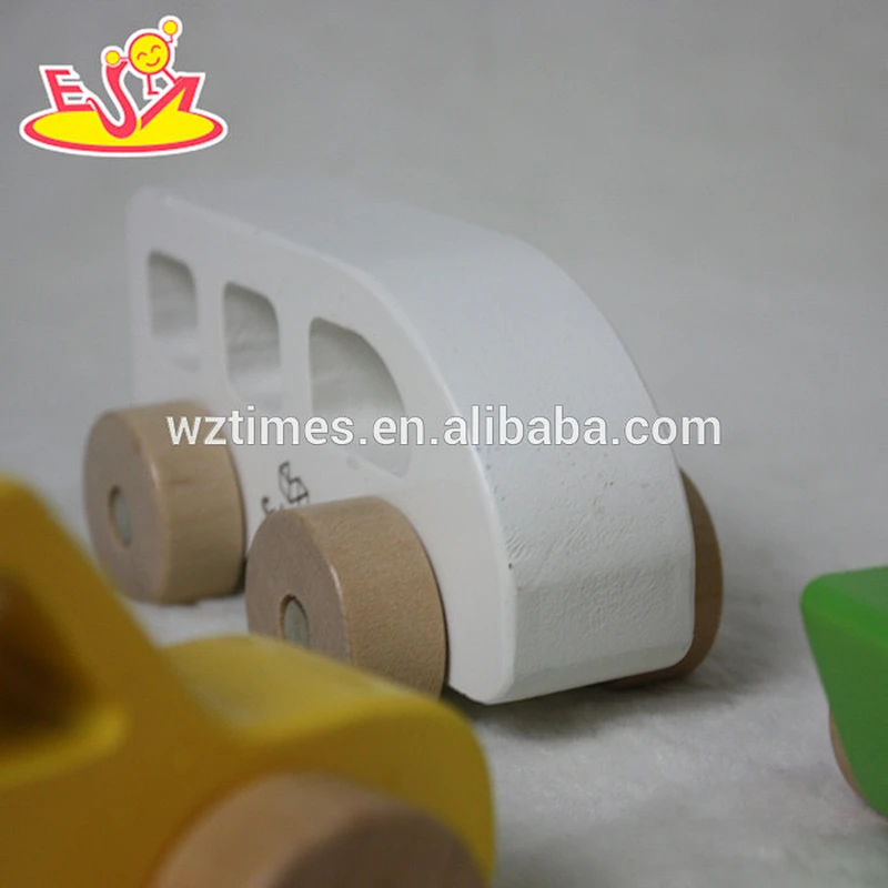 2018 wholesale baby miniature wooden car cheap kids miniature wooden car funny children miniature wooden car W04A262