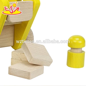 2018 wholesale baby wooden truck toy hottest children wooden truck toy W04A246
