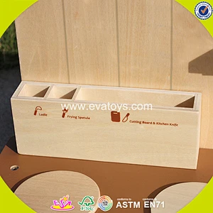 wholesale kids educational wooden mini play kitchen for pretend play W10C176