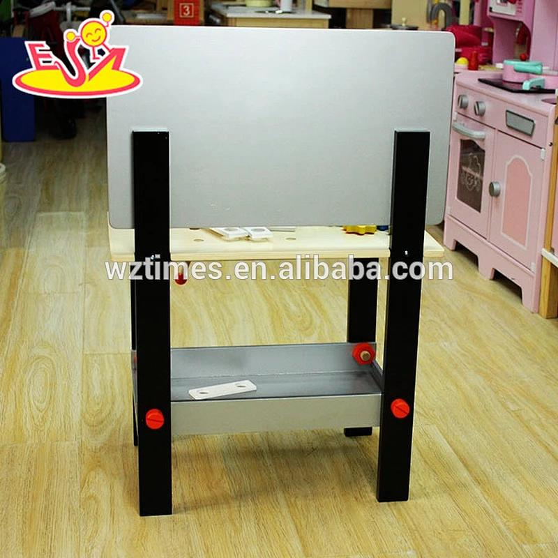 2018 wholesale kids wooden tool table new design baby wooden tool table cheap children wooden tool table W03D070