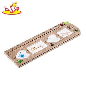 Home Decor children growth wooden wall ruler height chart for kids W09C009