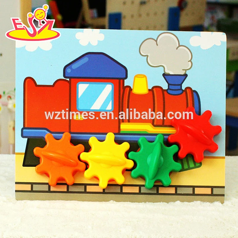2018 wholesale kids wooden cartoon toy cheap baby wooden cartoon toy fashion children wooden cartoon toy W01B030