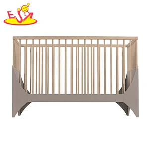 Top sale baby wooden crib for wholesale W08E029B
