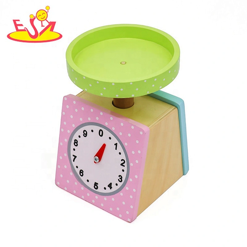 Top sale montessori educational wooden toy scales for children W10D150