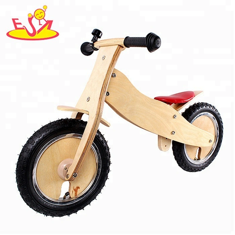 Wholesale customized wooden toddler bicycle for kids W16C054