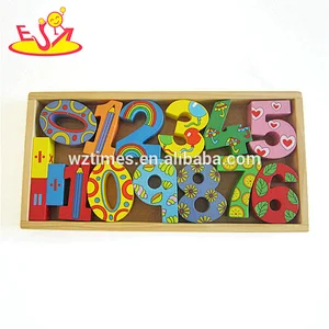 2018 billig billig pädagogisches figur puzzle spielzeug holz nummer puzzle für kinder W14B093