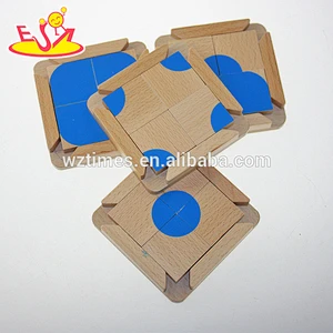 wholesale 3d wooden puzzle toy top fashion 3d wooden puzzle toy cheap 3d wooden puzzle toy W14F025