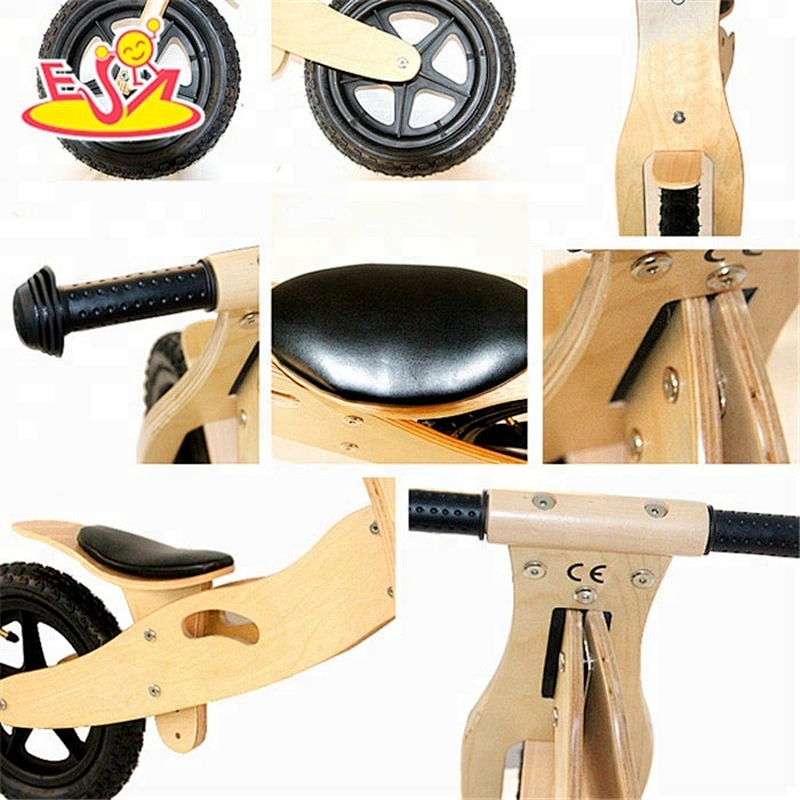 Wholesale top fashion wooden kids balance bicycle for preschool W16C055