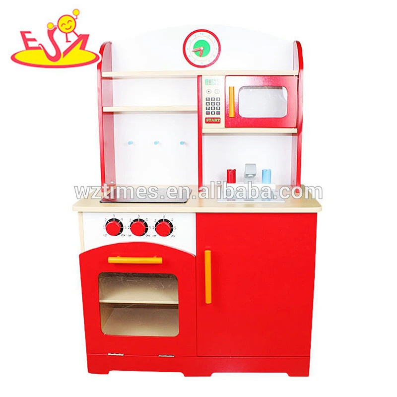 2018 wholesale wooden children kitchen toy new fashion wooden children kitchen toy best wooden children kitchen toy W10C005