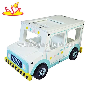 2018 wholesale cheap mini wooden car toy for toddlers W04A311