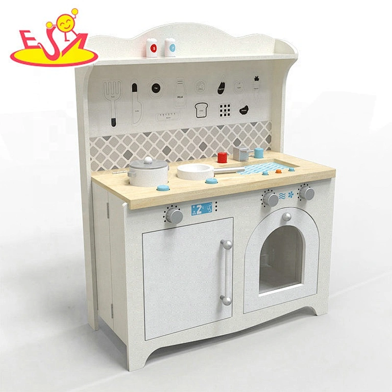 2018 Original Design faltbare Kinder-Holz-Küchen-Miniküche für W10C418