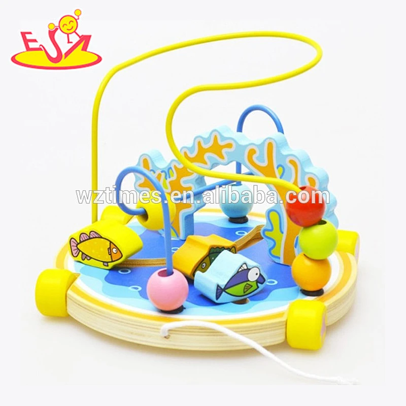 2018 wholesale baby wooden educational games for kids W11B099
