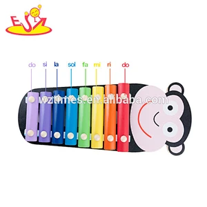 2018 wholesale kids wooden xylophone sounds fashion baby wooden xylophone sounds children wooden xylophone sounds W07C054