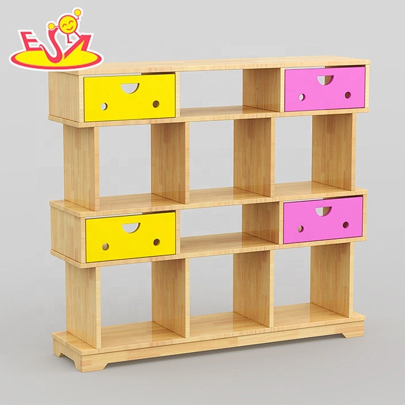 Most popular wooden kids storage units with low price W08C176