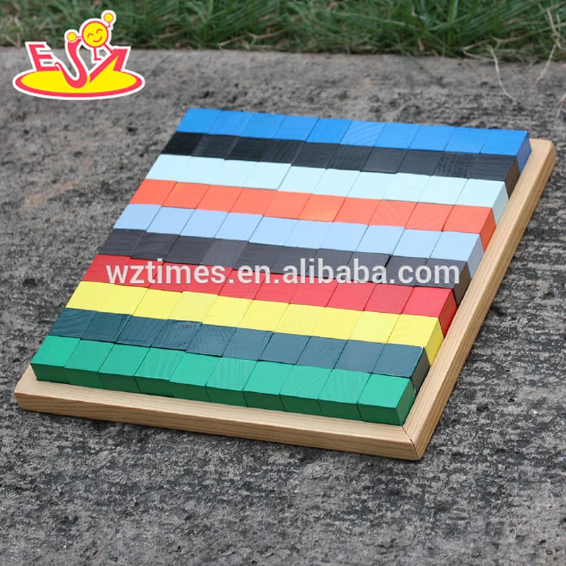 2018 Neues design kid holzspielsteine ​​beste verkauf kleinkinder holzspielsteine ​​top mode holzspielsteine ​​W14A181