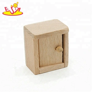 New design miniature wooden toy furniture for kids W06B072