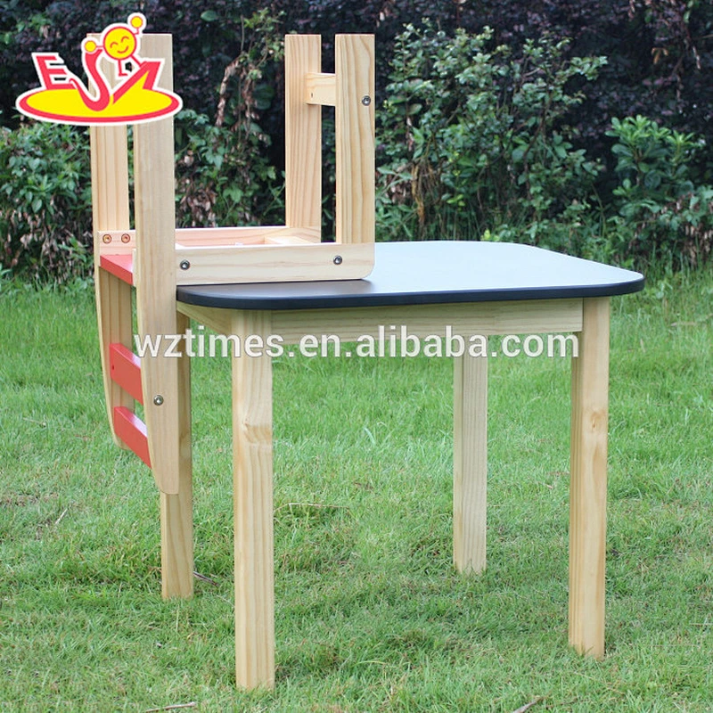 2018 New design wooden kids desk and chair high quality wooden kids desk and chair best wooden kids desk and chair W08G180