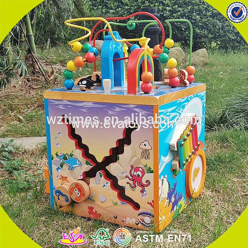 wholesale most popular baby wooden early education toy for sale W12D077