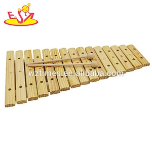 Wholesale musical kids wooden xylophone toy for early learning W07C047