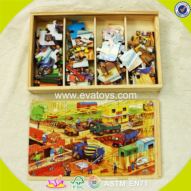 wholesale hot wooden picture puzzle toy top sale kids wooden picture puzzle educational baby wooden picture puzzle toy W14C231