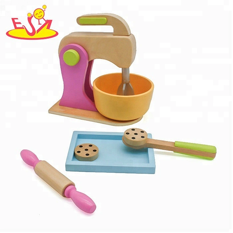Neues Design vorgeben Spiel Holzspielzeug Mixer für Kinder W10D009