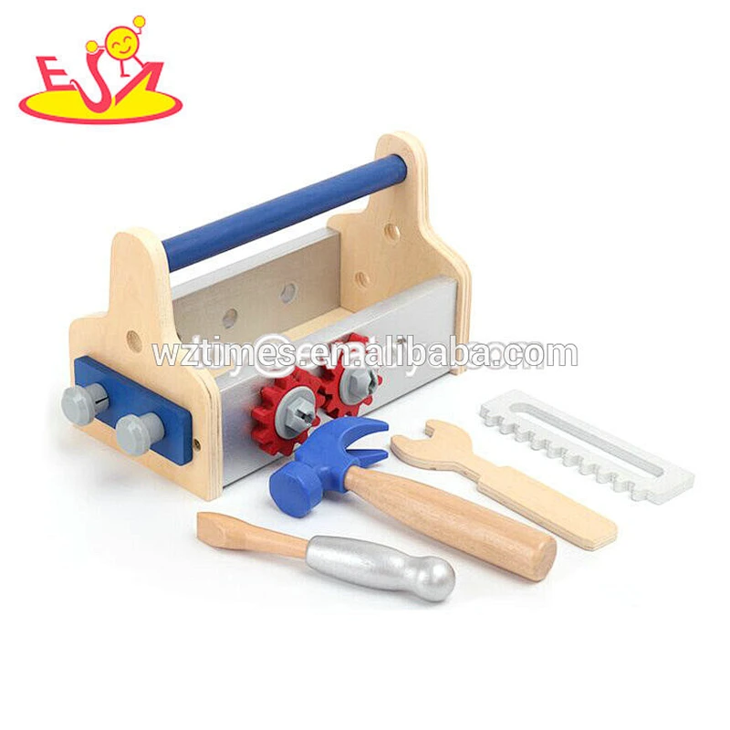 2018 حار بيع diy الاطفال أداة إصلاح خشبية لعبة الأدوات W03D063