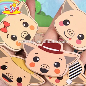 2018 New design funny Dressing puzzle for kids W14D060