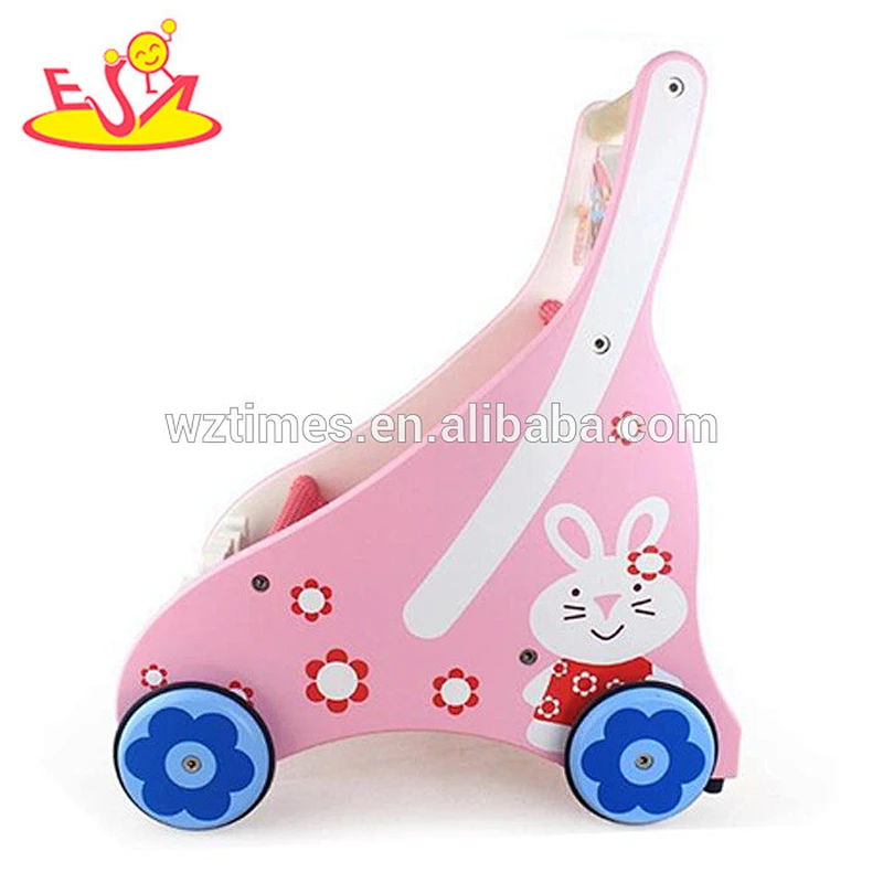 wholesale wooden new model baby walker cheap wooden new model baby walker W16E024A