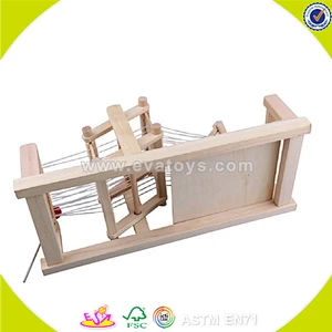 New popular wooden loom toy hot sale children wooden loom toy W10D002