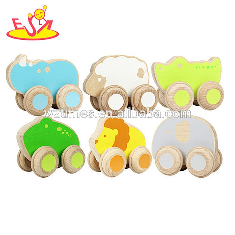 2018 cheap baby wooden classic toy car hottest children wooden classic toy car W04A254