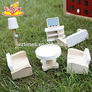newest baby wooden doll furniture for pretend play W06B045