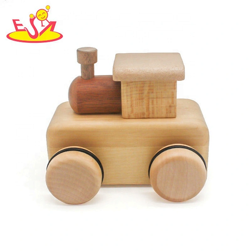 Most popular educational wooden musical car toys for kids W04A390