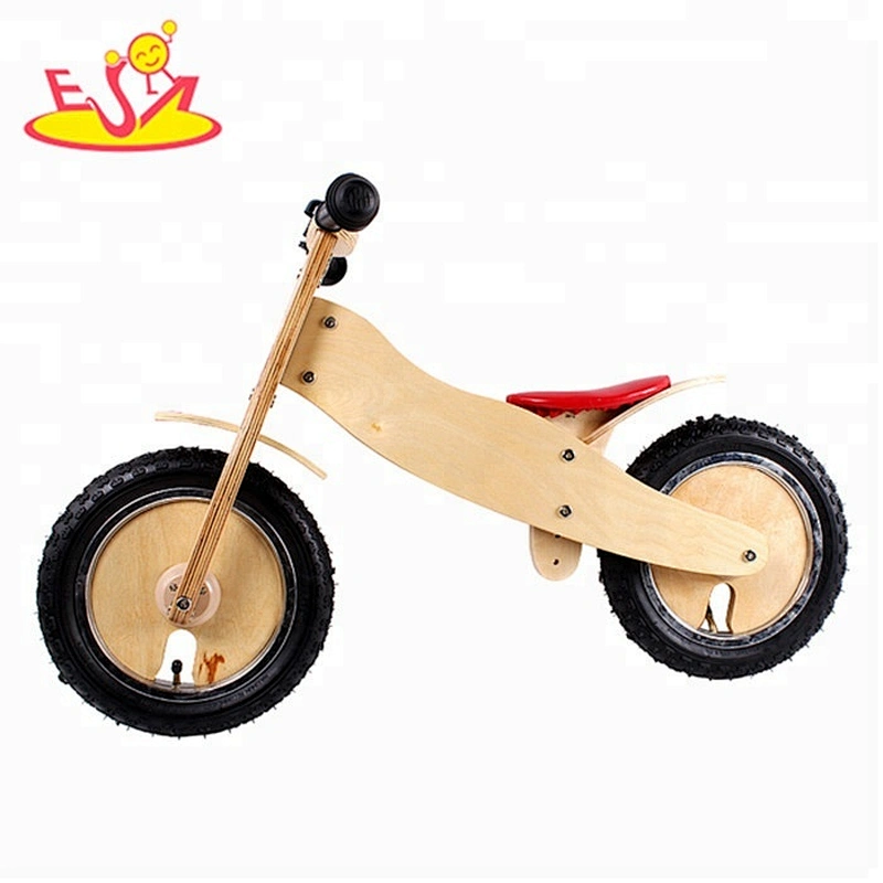 Wholesale customized wooden toddler bicycle for kids W16C054